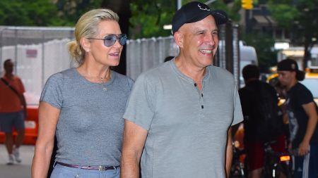 Joseph Jingoli caught on camera with girlfriend Yolanda Hadid.